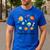 Neurodiverse Universe Space Planet Special Education Teacher Men's Casual T-Shirt Royal Blue Neurodiverse Universe Space Planet Special Education Teacher Men's Casual T-Shirt Royal Blue