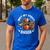 Not My First Rodeo Back To School Teacher Men's Casual T-Shirt Royal Blue