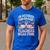 In October 2nd Grade Teachers Wear Pink Ribbon Breast Cancer Men's Casual T-Shirt Royal Blue