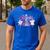 In October We Wear Pink Ballet Ghost Teacher Breast Cancer Men's Casual T-Shirt Royal Blue In October We Wear Pink Ballet Ghost Teacher Breast Cancer Men's Casual T-Shirt Royal Blue
