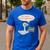 Oh Hello Kindergarteners Shirt Cute Pigeon Teacher Tee Men's Casual T-Shirt Royal Blue