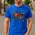One Dope Teacher Men's Casual T-Shirt Royal Blue One Dope Teacher Men's Casual T-Shirt Royal Blue