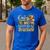 One Thankful Substitute Teacher Turkey Leopard Thanksgiving For Men Women Men's Casual T-Shirt Royal Blue