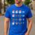 Order Of Operations Math Teacher Christmas Men's Casual T-Shirt Royal Blue