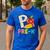 P Is For Pre-K Teacher Pencil Apple Back To School Men's Casual T-Shirt Royal Blue P Is For Pre-K Teacher Pencil Apple Back To School Men's Casual T-Shirt Royal Blue