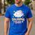 Pajama Day School Spirit Week Fun Cloud Teacher Men's Casual T-Shirt Royal Blue Pajama Day School Spirit Week Fun Cloud Teacher Men's Casual T-Shirt Royal Blue