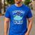 Pajama Day School Spirit Week Fun Cloud Teacher Student Men's Casual T-Shirt Royal Blue