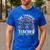 Hispanic Heritage Month One Thankful Teacher Rainbow Men's Casual T-Shirt Royal Blue