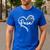 Para Heart Paraprofessional Teacher Paraeducator Men's Casual T-Shirt Royal Blue Para Heart Paraprofessional Teacher Paraeducator Men's Casual T-Shirt Royal Blue