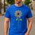 Paraprofessional Para Sunflower Teacher Back To School Men's Casual T-Shirt Royal Blue