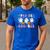 Pas De Boo-Ree Teachers Halloween Costume Ballet Dancers Men's Casual T-Shirt Royal Blue Pas De Boo-Ree Teachers Halloween Costume Ballet Dancers Men's Casual T-Shirt Royal Blue