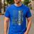 Patriotic Teacher American Flag Camouflage 4th Of July Camo Men's Casual T-Shirt Royal Blue Patriotic Teacher American Flag Camouflage 4th Of July Camo Men's Casual T-Shirt Royal Blue