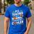 PE Coach PE Teacher Like Normal Teacher But Cooler Men's Casual T-Shirt Royal Blue