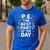 PE School Gym Teacher PE The Bests Part Of The Day Men's Casual T-Shirt Royal Blue