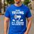 PE Teacher Art For Men Women Gym Teacher Physical Education Men's Casual T-Shirt Royal Blue