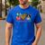 Peace Love Boston Terrier Tie Dye Dog Lover For Men Women Girls Kids Men's Casual T-Shirt Royal Blue