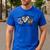 Peace Love Coffee Science Teacher Men's Casual T-Shirt Royal Blue Peace Love Coffee Science Teacher Men's Casual T-Shirt Royal Blue