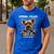 Personal Stalker I'Ll Follow You Wherever You Go Yorkie Men's Casual T-Shirt Royal Blue