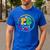Physical Education PE Instructor Coach Teacher Gym Men's Casual T-Shirt Royal Blue