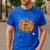 Pi Day Pumpkin Pi Math Teacher Halloween Costume Men's Casual T-Shirt Royal Blue