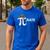 Pirate Pi Math Pie Halloween Costume Teacher Men Women Men's Casual T-Shirt Royal Blue Pirate Pi Math Pie Halloween Costume Teacher Men Women Men's Casual T-Shirt Royal Blue