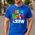 Pre K Boo Crew Halloween Costume Teachers Kids Men's Casual T-Shirt Royal Blue Pre K Boo Crew Halloween Costume Teachers Kids Men's Casual T-Shirt Royal Blue