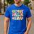 In My Pre-K Era Girl Back To School Cute PreSchool Teacher Men's Casual T-Shirt Royal Blue In My Pre-K Era Girl Back To School Cute PreSchool Teacher Men's Casual T-Shirt Royal Blue