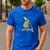 Pre K Grade Teacher Frog Back To School Preschool Men's Casual T-Shirt Royal Blue