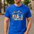 Pre-k Teacher Appreciation Teaching Wildflowers Men's Casual T-Shirt Royal Blue