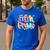 Preppy Fifth Grade Back To School 5th Grade Teacher Girl Boy Men's Casual T-Shirt Royal Blue
