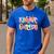 Preppy Kindergarten First Day Of School Teachers Girls Boys Men's Casual T-Shirt Royal Blue