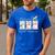 Preppy Silly Teacher Goose Build Character Back To School Men's Casual T-Shirt Royal Blue Preppy Silly Teacher Goose Build Character Back To School Men's Casual T-Shirt Royal Blue