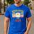 Preschool Is My Jam Teacher Shirt Men's Casual T-Shirt Royal Blue