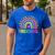 Preschool Rainbow Girls Boys Kids Teacher Back To School Men's Casual T-Shirt Royal Blue Preschool Rainbow Girls Boys Kids Teacher Back To School Men's Casual T-Shirt Royal Blue