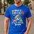 Proud To Teach Multilingual Learner ESL English Teacher Men's Casual T-Shirt Royal Blue
