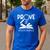 Prove It Text Evidences Reading Teacher First Day Of School Men's Casual T-Shirt Royal Blue