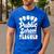 Public School Teacher Vintage Public Education Pride Men's Casual T-Shirt Royal Blue