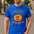 Pumpkin Pie Pi Math Teacher Shirt Halloween Men Adult Men's Casual T-Shirt Royal Blue