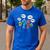 Punctuation Marks Wait What I Agree Stop English Teacher Men's Casual T-Shirt Royal Blue