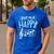 Put On A Happy Face Music Music Teacher Men's Casual T-Shirt Royal Blue Put On A Happy Face Music Music Teacher Men's Casual T-Shirt Royal Blue