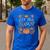 Que Pasa Calabaza Shirt Spanish Teacher Men's Casual T-Shirt Royal Blue