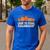 Que Pasa Calabaza Spanish Teacher Bilingual Pumpkin Women Men's Casual T-Shirt Royal Blue