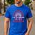 Rainbow Homeschool Mom Teacher I Go To School In My Pajamas Men's Casual T-Shirt Royal Blue Rainbow Homeschool Mom Teacher I Go To School In My Pajamas Men's Casual T-Shirt Royal Blue