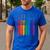 Rainbow Roygbiv Kids Artist Costume Art Teacher Men's Casual T-Shirt Royal Blue Rainbow Roygbiv Kids Artist Costume Art Teacher Men's Casual T-Shirt Royal Blue