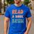 Read A Book Bruh English Teacher Reading Literature Men's Casual T-Shirt Royal Blue