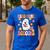 Read More Books Groovy Halloween Teacher Women Men's Casual T-Shirt Royal Blue