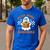 Read More Books Halloween Retro Pumpkin Reading Fall Teacher Men's Casual T-Shirt Royal Blue