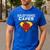Real Superheroes Don't Wear Capes Teacher Shirt Teaching Te Men's Casual T-Shirt Royal Blue