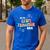 Retro Boho Math Science Professor In My STEM Teacher Era Men's Casual T-Shirt Royal Blue