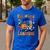 Retro Fall In Love With Learning Autumn Pumpkin Teacher Kids Men's Casual T-Shirt Royal Blue Retro Fall In Love With Learning Autumn Pumpkin Teacher Kids Men's Casual T-Shirt Royal Blue
